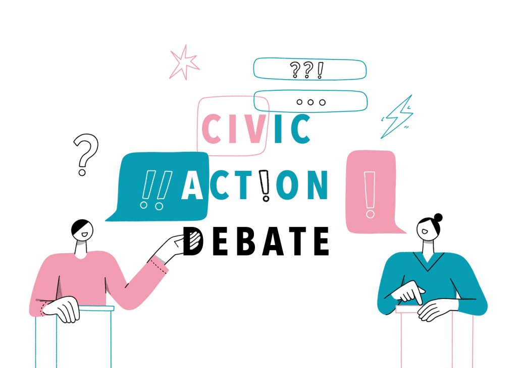 Civic action debate